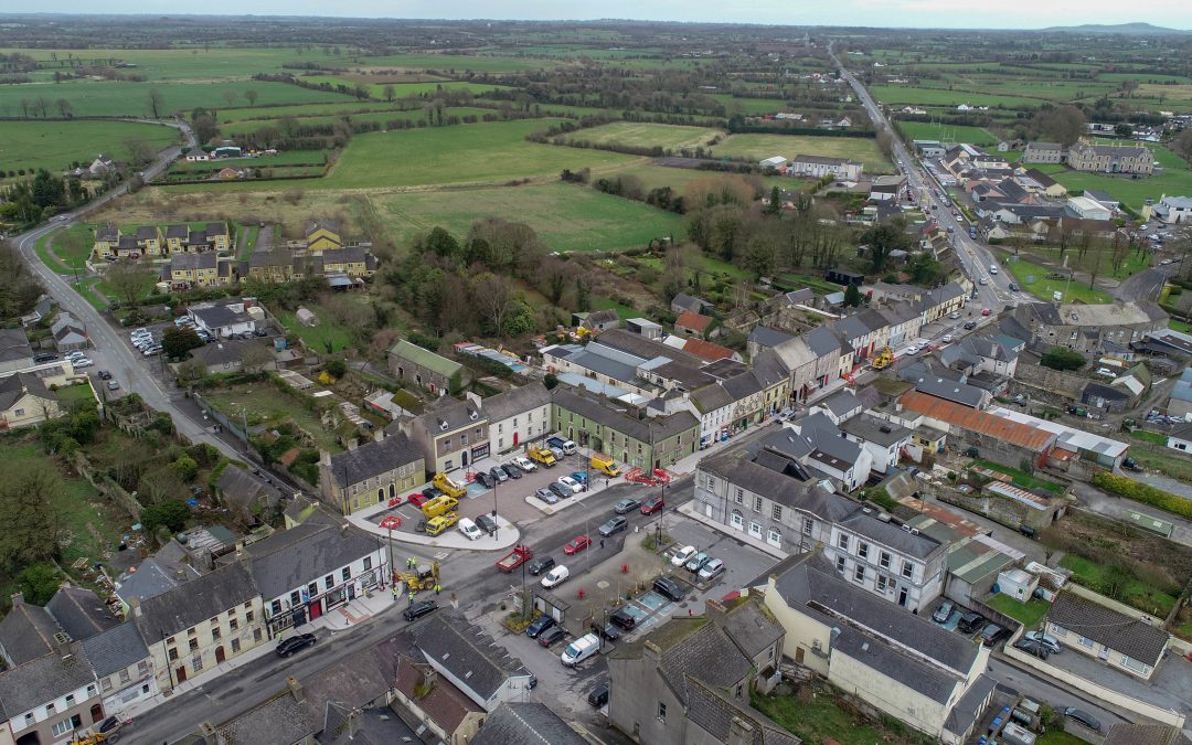 Kilbeggan from the drone