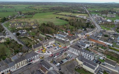 Kilbeggan from the drone
