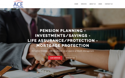 Launching ACE Life & Pensions New Website