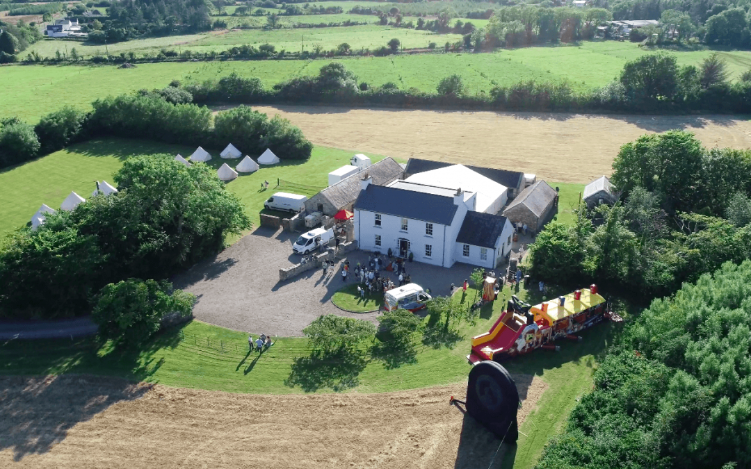 Aerial Shots of Ballymorris House