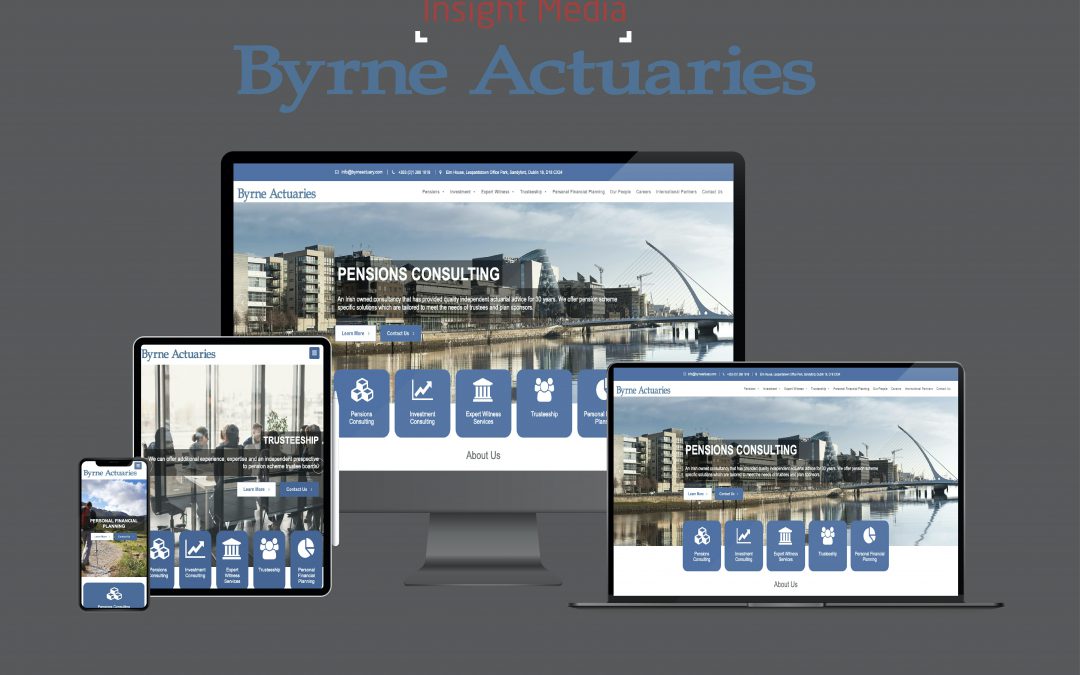 Byrne Actuary New Website Launch